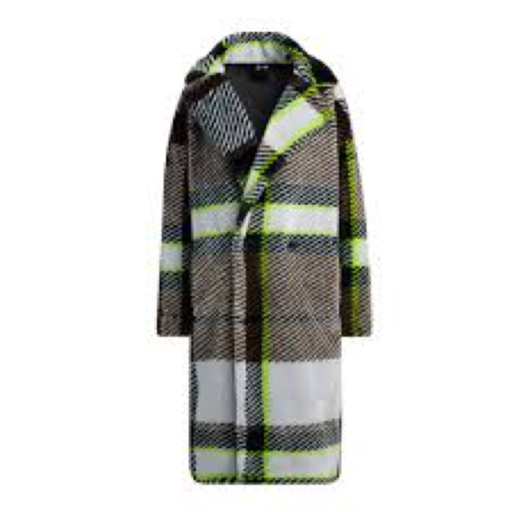 Adidas x Ivy park strip trench coat